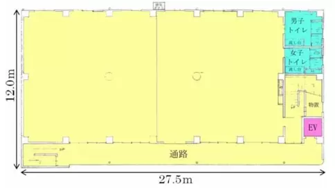 埼玉県新座市畑中の倉庫