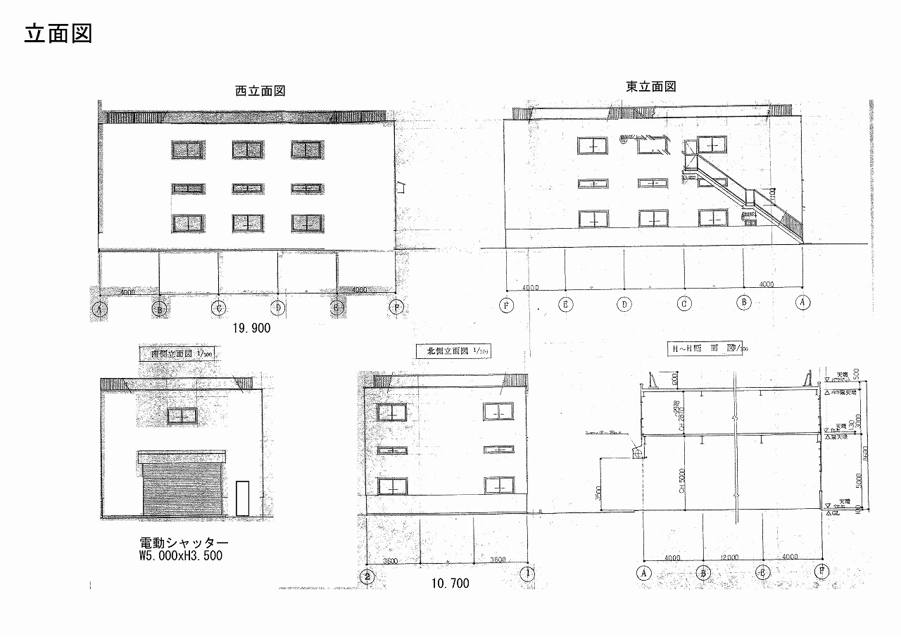 埼玉県川口市大字安行原の倉庫