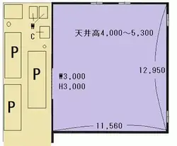 神奈川県横浜市港北区新羽町の倉庫